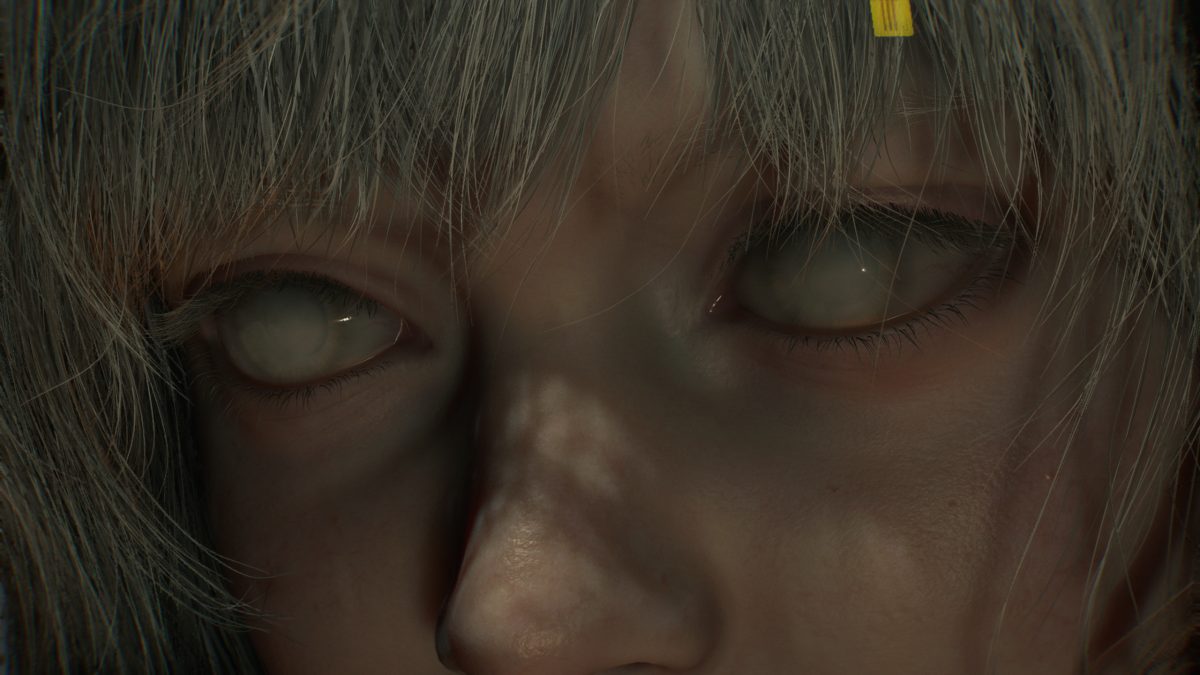 白眼女孩
