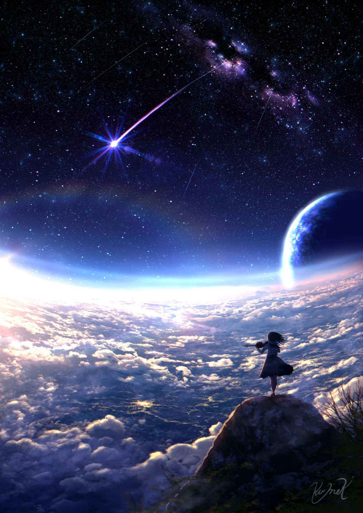 星空下的音乐