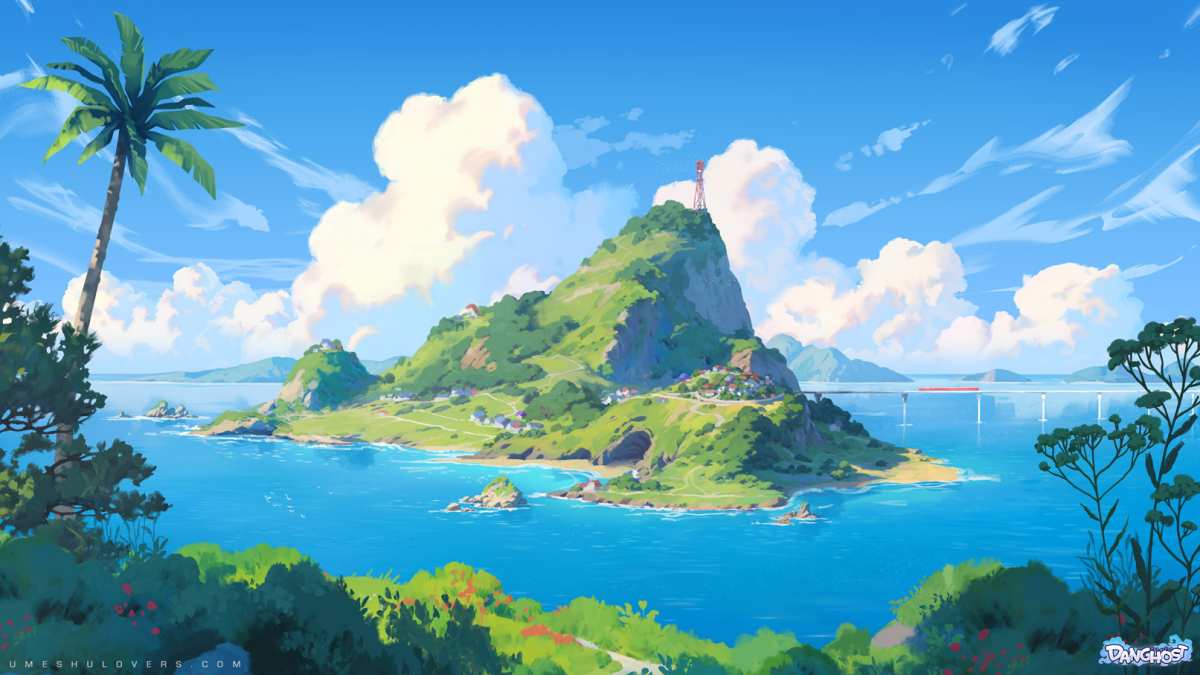 热带岛屿风光