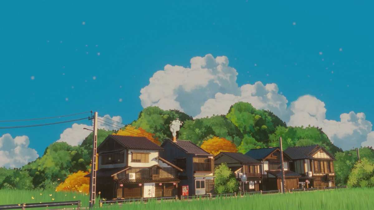 宁静乡村风光