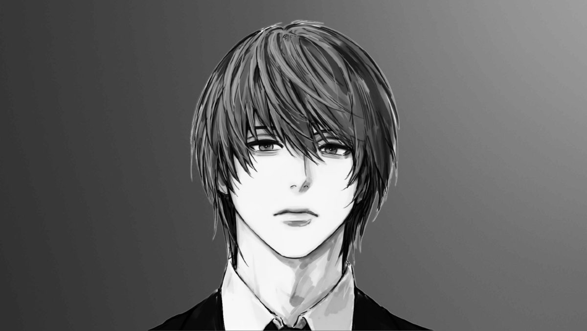 暗黑系动漫男生头像