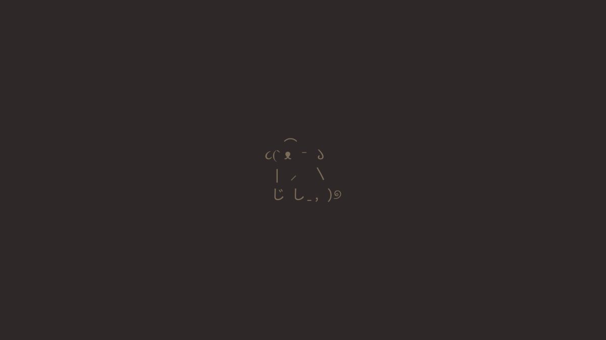 简约线条狗壁纸