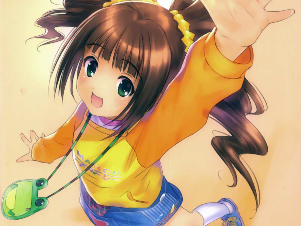 治愈系动漫女孩