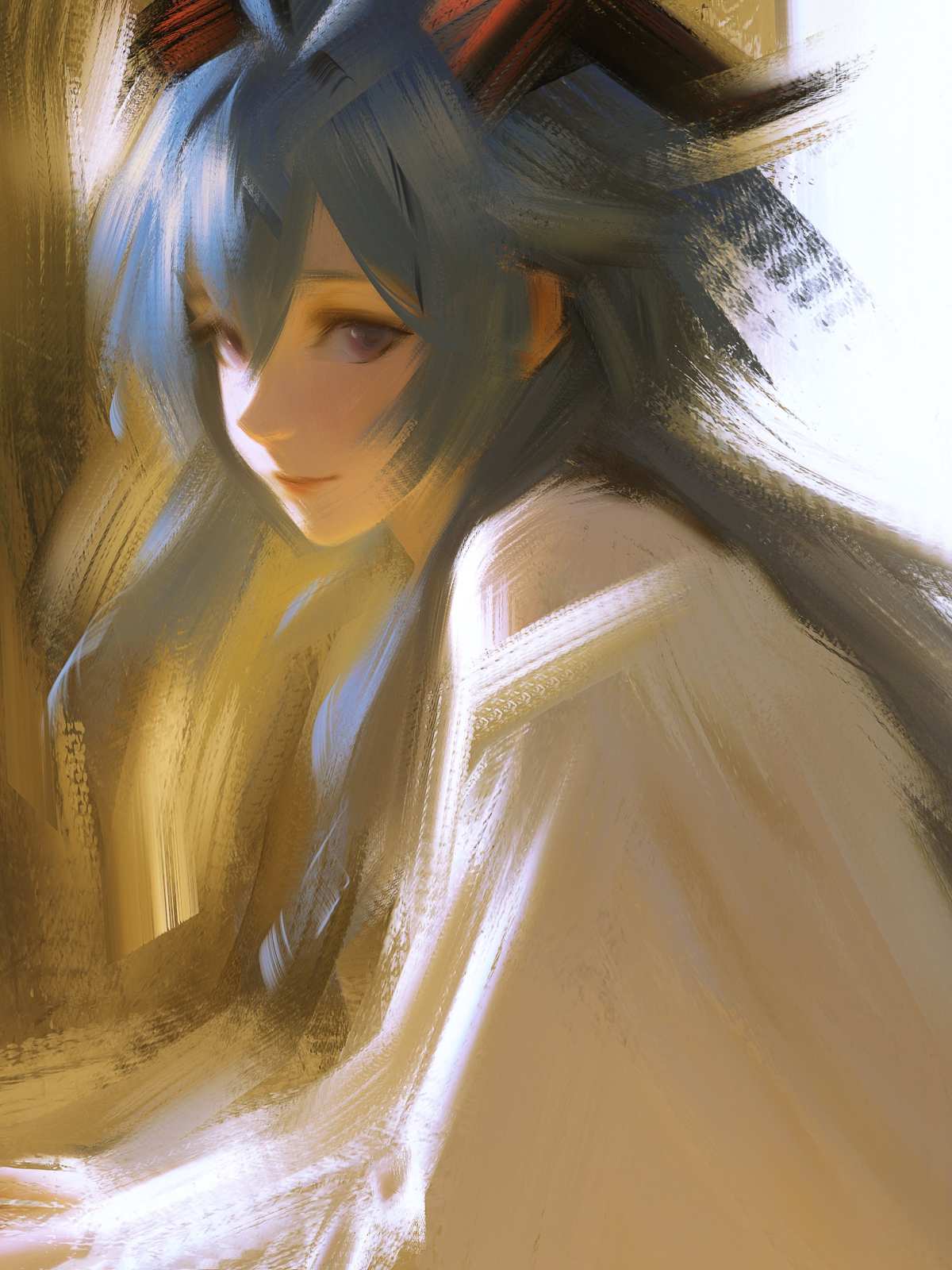 蓝发仙子