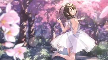 樱花动漫少女动态壁纸
