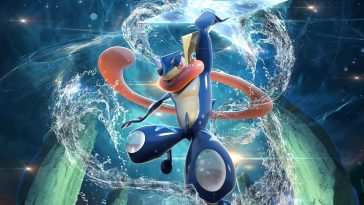 神奇宝贝动态壁纸：格林尼亚青蛙
