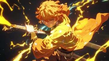 《鬼灭之刃》Zenitsu动态壁纸