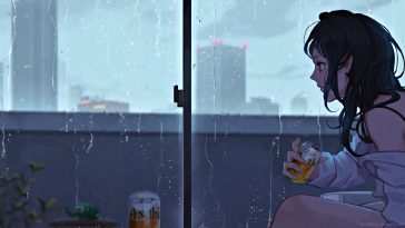 雨天动漫动态壁纸