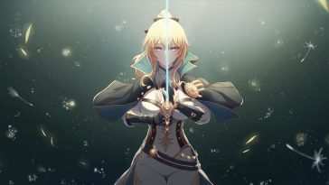 《天空之刃》动态壁纸：让·冈希尔德剑舞云间