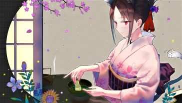 樱花动态壁纸：香宫泡茶，爱如战争