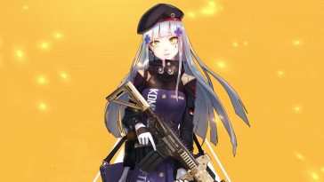HK416女童前线动态壁纸