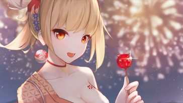 《原神》Yoimiya烟花动态壁纸