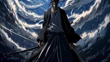 流浪武士波动态壁纸