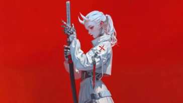 奥尼网络武士女孩动态壁纸