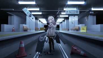 少女前线地铁站动态壁纸