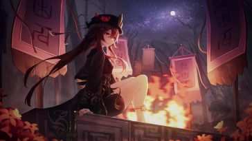 胡涛森林之夜动态壁纸