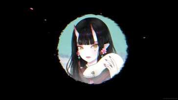 奥尼动漫女孩白蛇动态壁纸