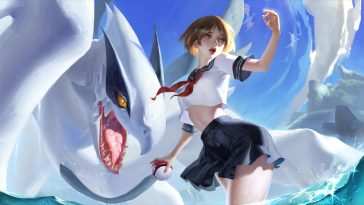 动漫女孩神奇宝贝动态壁纸