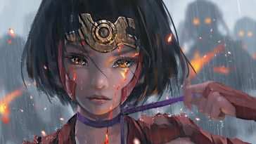 动漫女孩动态壁纸：库特津如·卡巴内战士
