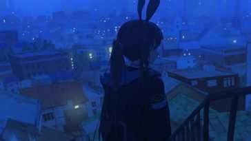 阿米莉亚午夜蓝城动态壁纸