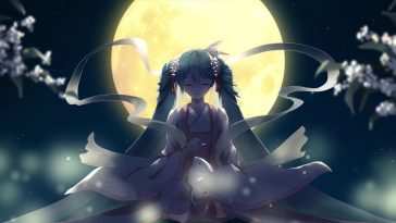 初音未来新年动态壁纸