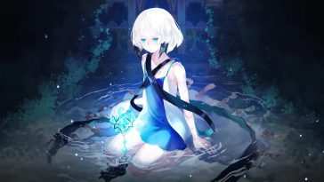 动漫女孩动态壁纸：马比诺吉水边美少女