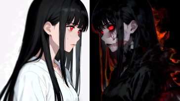 动漫女孩哭泣动态壁纸