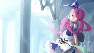Minato Aqua动漫女孩动态壁纸