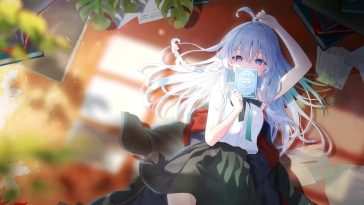 伊琳娜清晨流浪女巫动态壁纸