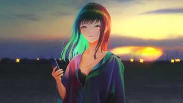 动漫女孩动态壁纸