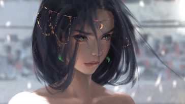 风积动漫女孩动态壁纸
