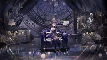 动漫女孩动态壁纸：天谷阿奈兹奇幻场景