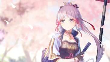 樱花动漫女孩动态壁纸