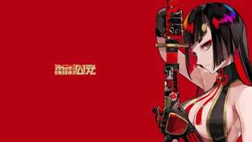 武士动漫女孩动态壁纸