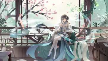 樱花动态壁纸：本岛星河之美