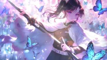 香尾蝴蝶剑屠魔者动态壁纸