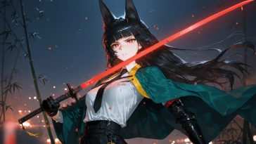 宫城武士刀泽利斯零区动态壁纸