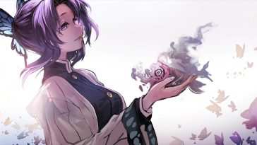 高清动态壁纸：蝴蝶诛魔昆虫桥