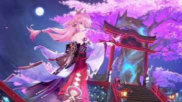 樱花鸟居动态壁纸