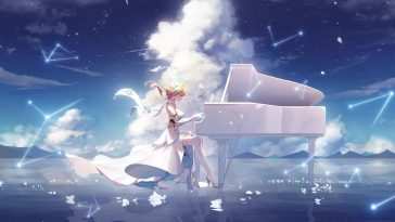 天空钢琴动态壁纸