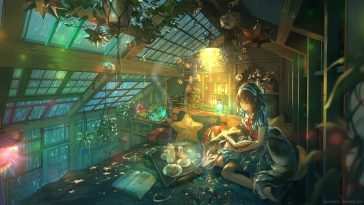 《白雪公主与狼》动态壁纸