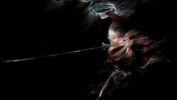 日式武士动漫女孩动态壁纸