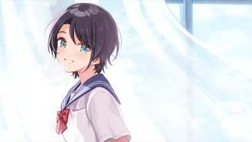 动漫女学生虚拟动态壁纸