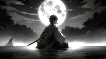 丹次郎月色动态壁纸