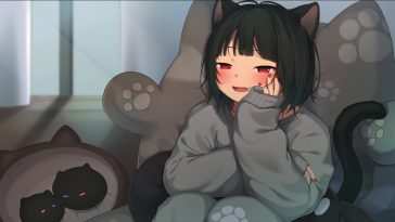 动漫猫女动态壁纸