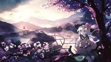 动态壁纸：小石公明寺东侯项目樱花飘落