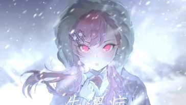 内盖夫雪地动漫女孩动态壁纸