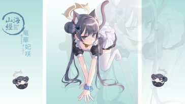 木崎龙姬Neko少女蓝色档案动态壁纸