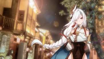 神河冬夜动态壁纸