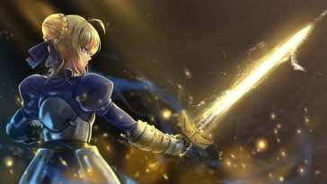 动态壁纸：Artoria Pendragon神剑命运之夜